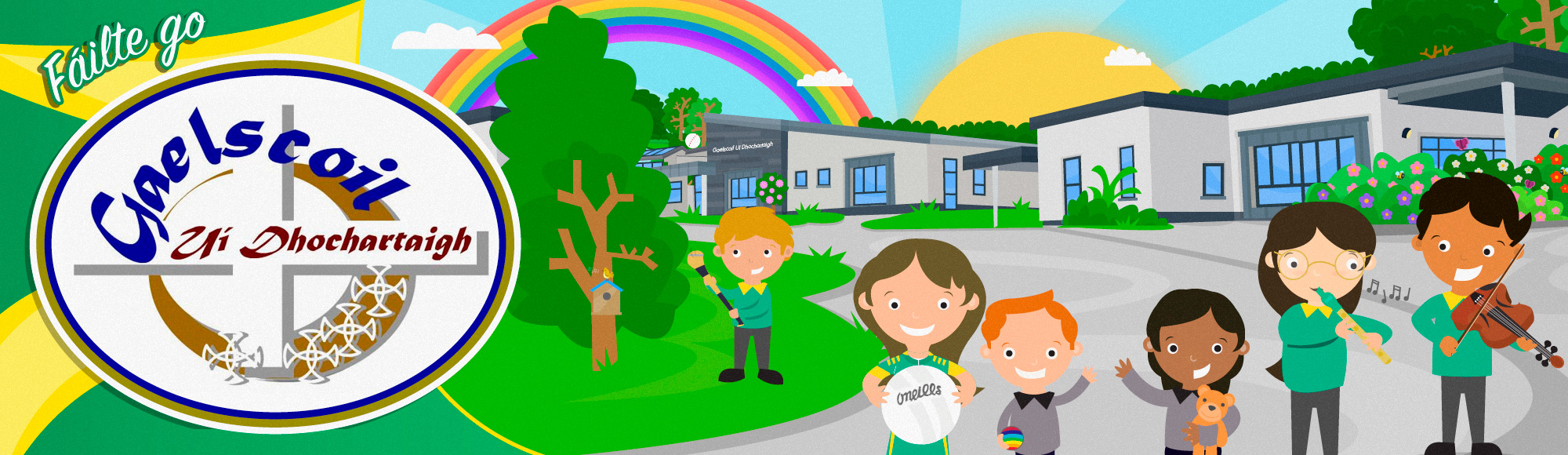 Gaelscoil Uí Dhochartaigh, Strabane